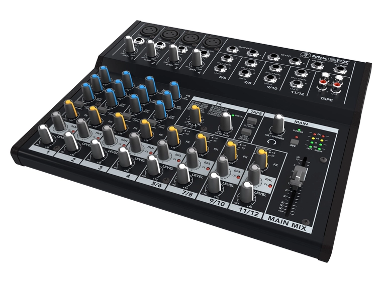 Mackie MIX12FX 12 Channel Compact Mixer W/ FX 
